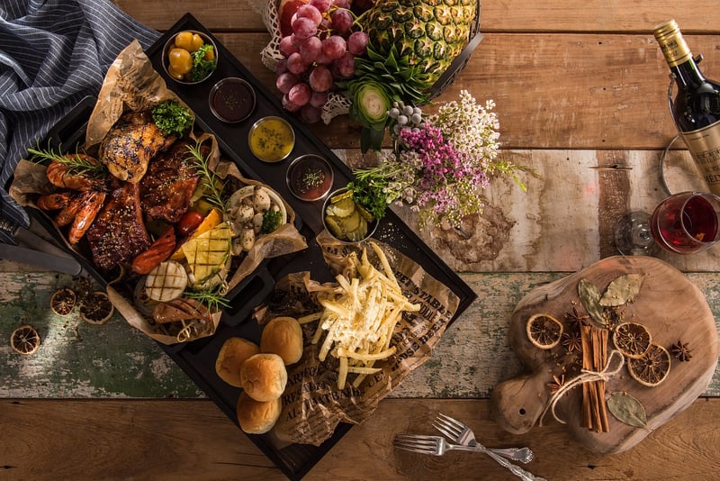 Locally sourced ingredients